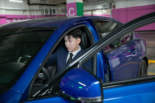 商務(wù)車豪車汽車銷售商務(wù)人士駕車人物攝影圖 攝影